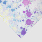 Spring Mandala A Tissue Paper Seidenpapier (Ausschnitt)