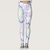 Spring Mandala All-Over-Print-Leggings Leggings (Vorderseite)