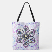 Spring Mandala All-Over-Print-Tasche, Schulter-Tas Tasche (Rückseite)