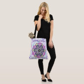 Spring Mandala All-Over-Print-Tasche, Schulter-Tas Tasche (Am Model)