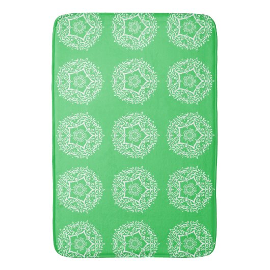 Spring Mandala Badematte (Vorderseite Vertikal)