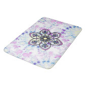 Spring Mandala Bath Mat Badematte (Schrägansicht)