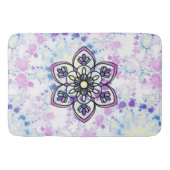 Spring Mandala Bath Mat Badematte (Vorderseite)