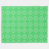 Spring Mandala Fleecedecke (Vorderseite (Horizontal))