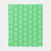 Spring Mandala Fleecedecke (Vorderseite)