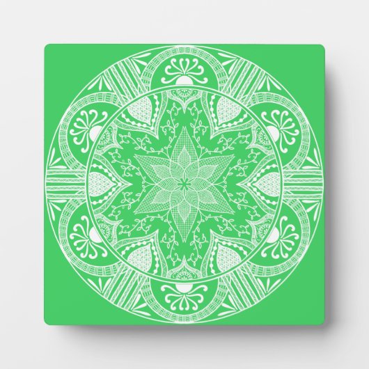 Spring Mandala Fotoplatte (Vorderseite)