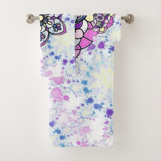 Spring Mandala Handtuch Badhandtuch Set (Insitu)