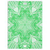 Spring Mandala Klemmbrett (Rückseite)