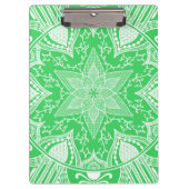 Spring Mandala Klemmbrett (Vorderseite)