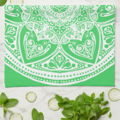 Spring Mandala Küchentuch (Gefaltet)
