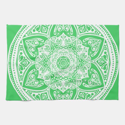 Spring Mandala Küchentuch (Horizontal)