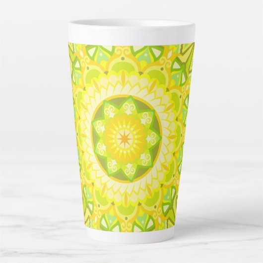 Spring Mandala Milchtasse (Vorderseite)