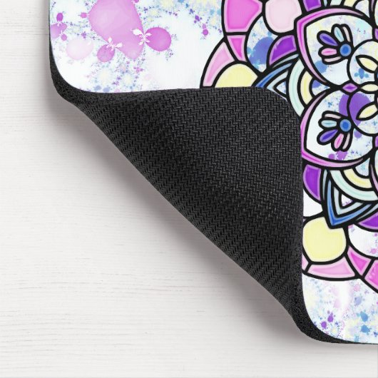 Spring Mandala Mousepad (Ecke)