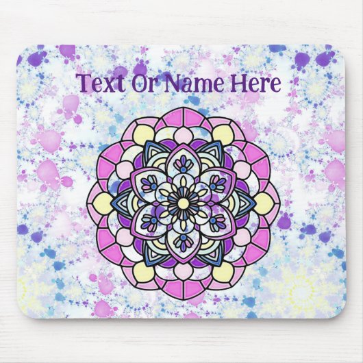 Spring Mandala Mousepad (Vorne)