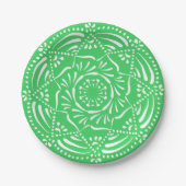 Spring Mandala Pappteller (Vorderseite)