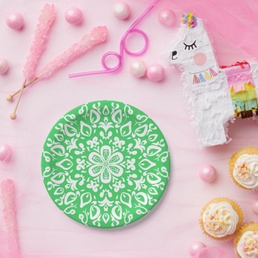 Spring Mandala Pappteller (Party)