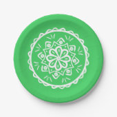Spring Mandala Pappteller (Vorderseite)