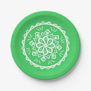 Spring Mandala Pappteller