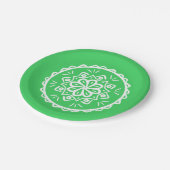 Spring Mandala Pappteller (Schrägansicht)