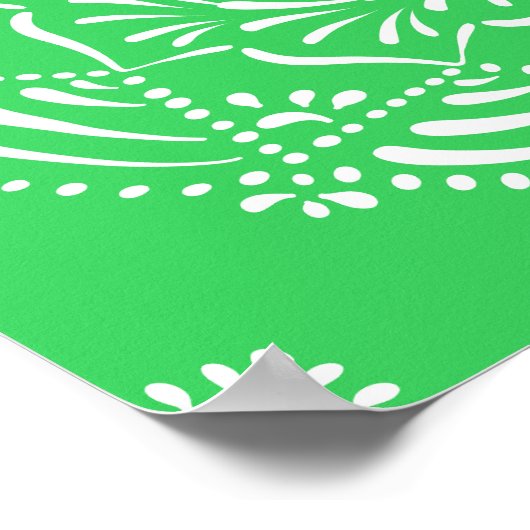 Spring Mandala Poster (Ecke)