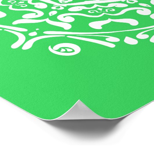 Spring Mandala Poster (Ecke)