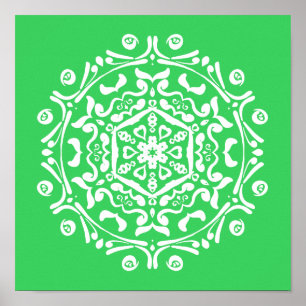 Spring Mandala Poster