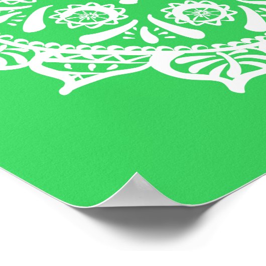 Spring Mandala Poster (Ecke)