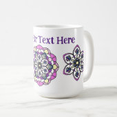 Spring Mandala Tasse (VorderseiteRechts)