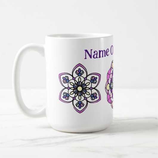 Spring Mandala Tasse (Links)
