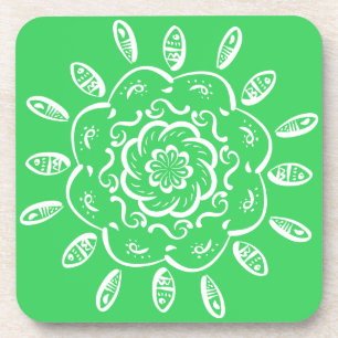 Spring Mandala Untersetzer