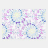 Spring Mandala Wrapping Paper Flat Sheet Set 3 Geschenkpapier Set (Vorderseite 2)