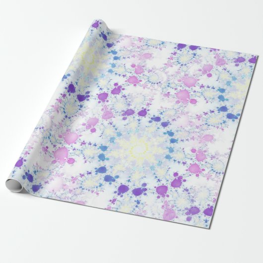 Spring Mandala Wrapping Paper Geschenkpapier (Ungerollt)