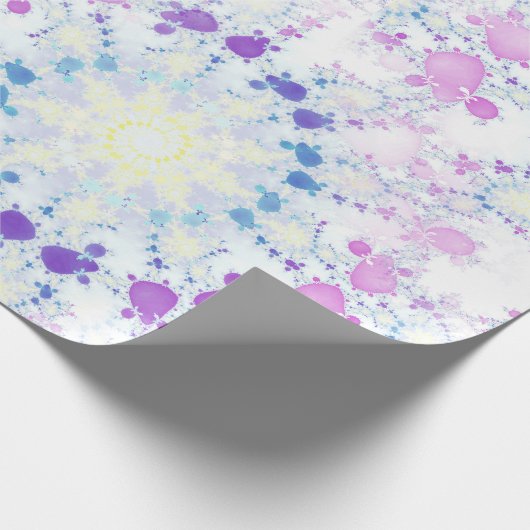 Spring Mandala Wrapping Paper Geschenkpapier (Ecke)
