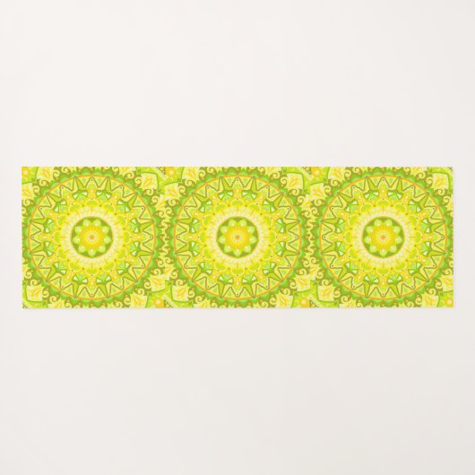 Spring Mandala Yogamatte (Rückseite (Horizontal))