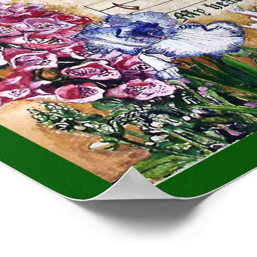 Spring Manuskript Poster (Ecke)