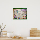 Spring Manuskript Poster (Küche)