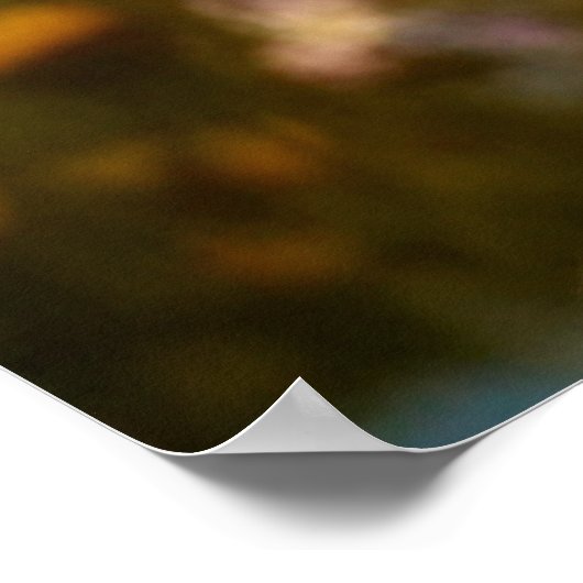 Spring Meadow Blumen Wall Art Poster (Ecke)