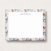Spring Meadow Floral Note Card Einladung