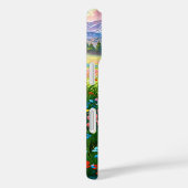 Spring Meadow & Mountains - Anime Landschaft Case-Mate iPhone Hülle (Rückseite / Rechts)