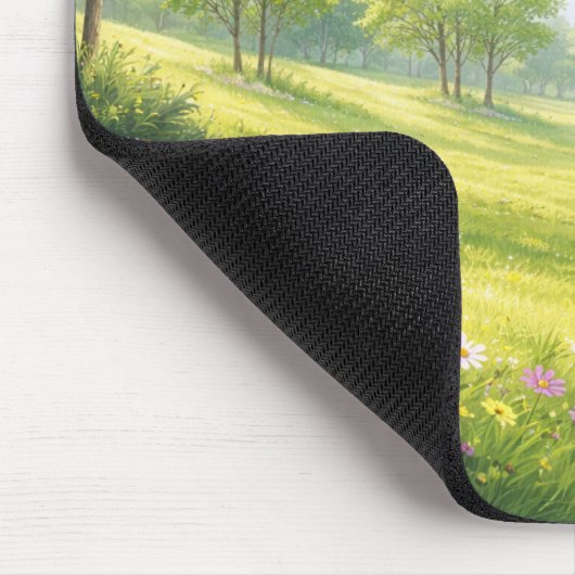 Spring Meadow Nature Mouse Pad Mousepad (Ecke)