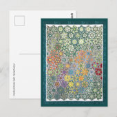 Spring Meadow Quilt Postkarte (Vorne/Hinten)
