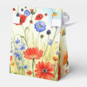 Spring Meadow Wildblumen Fevor Box Geschenkschachtel (Rückseite)