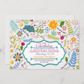 Spring Medley Einladung (Vorne/Hinten)