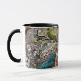 Spring Meet: Colorful Songbirds Bird Lovers Gifts Tasse