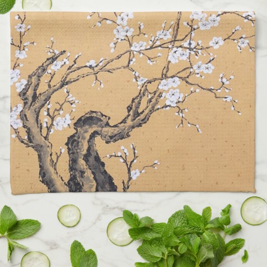 Spring Melody Geschirrtuch (Gefaltet)