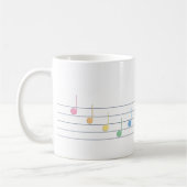Spring Melody (Linear) Kaffeetasse (Links)
