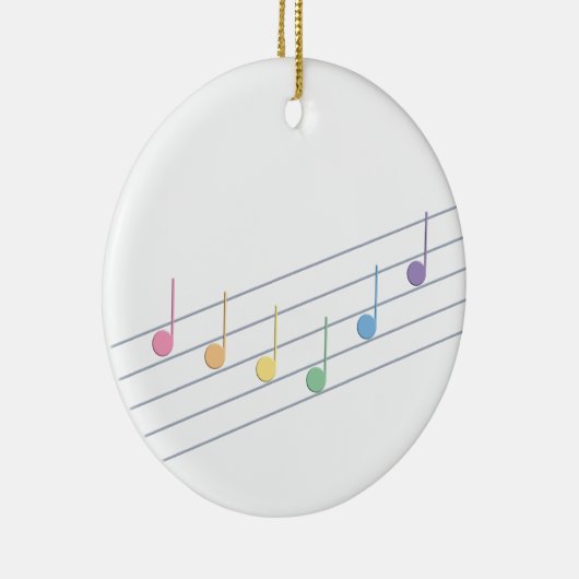 Spring Melody (Linear) Keramik Ornament (Rechts)