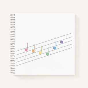 Spring Melody (Linear) Notizblock