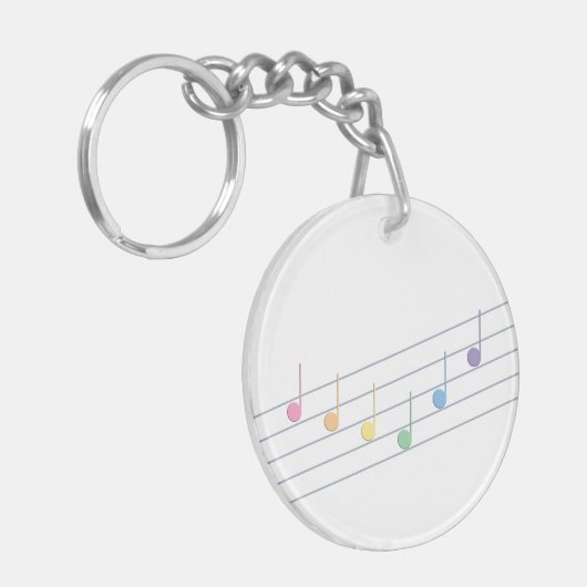 Spring Melody (Linear) Schlüsselanhänger (Vorderseite links)