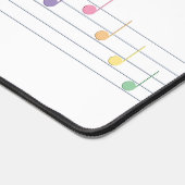 Spring Melody (Linear) Schreibtischunterlage (Ecke)